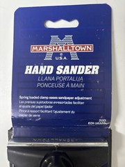Marshalltown 20D Premier Line Aluminum DuraSoft Hand Sander 9-3/8 x 3-1/4 in.