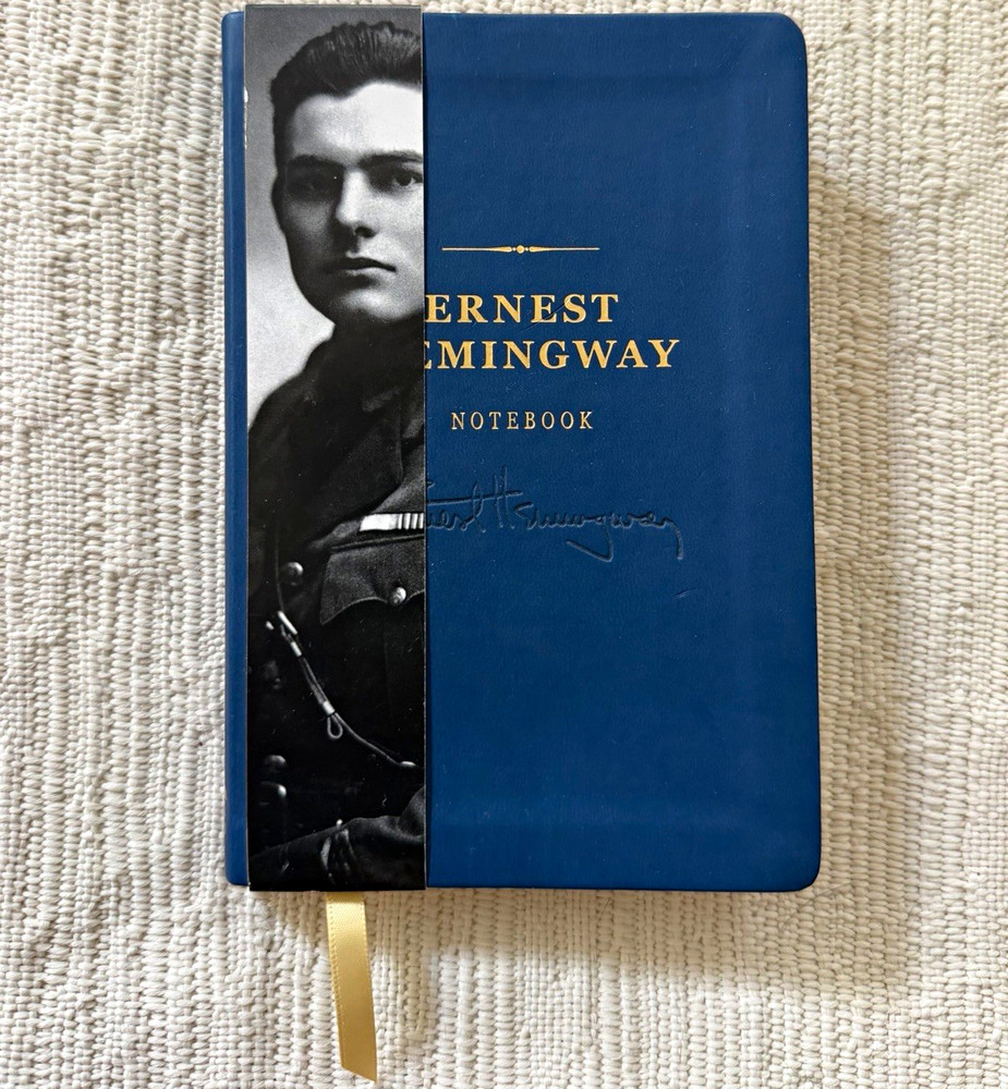 Cider Mill Press Ernest Hemingway Signature Notebook Series Illustrated Journal