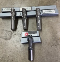 1″ HANITA END MILL COATED