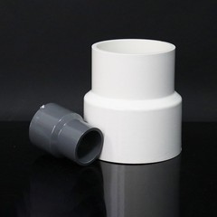 PVC Reducing Straight Connectors Socket Water Pipe Hose Reducer Coupling Adapter