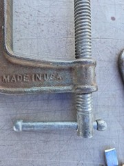 Craftsman Heavy-Duty Standard C-Clamp 66678 Standard Depth Industrial Malleable