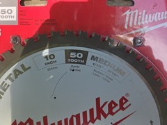 Milwaukee 10″ Carbide Tipped Metal Cutting Saw Blade (READ DESC.)
