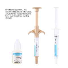 Dental Composite Resin Adhesive Kit /Mini/No-Mix Bonding/Light Cure/Blue Glue