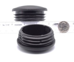Round Pipe End Plugs for Steel Pipe Tubular Bumper Caps Various Sizes