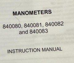 Sper Scientific 840081 Manometer