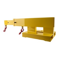 Universal Fit Jib Crane Boom for Forklift Pallet Fork 5500lb 31-79″ Extension