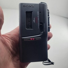 Sony M-629V Micro Cassette Voice Recorder Dictaphone Dictation Teated For Power