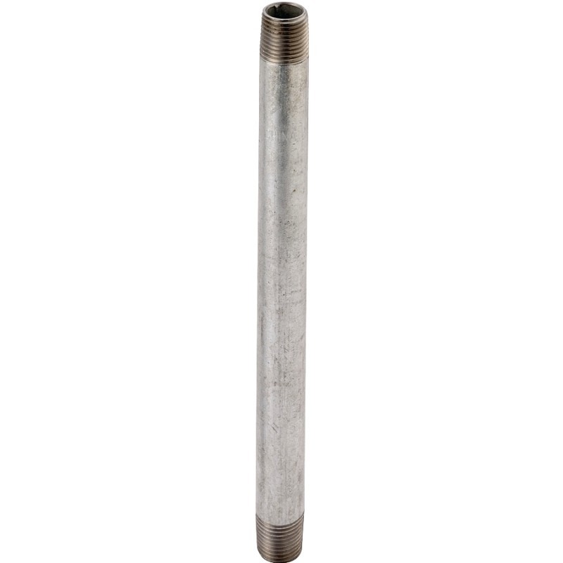 ProSource 11/4X10G Pipe Nipple, 1-1/4 in, Male, Steel, SCH 40 Schedule, 10 in L