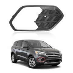 Passenger Right Side Bumper Insert Fog Light Lamp Cover Bezel Ford Escape 2017-2