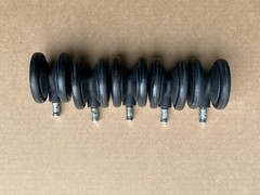 Allsteel #19 Office Chair Casters – A Set Of 5 Wheels
