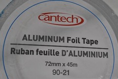 Cantech Foil Tape Aluminum Silver 72 mm x 45 m 90-21