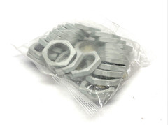 Bimed BLMN-14 Polyamide Lock Nut M32x1.5 41mm Spanner Width, Light Grey, 25-PACK