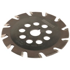 Leister Tungsten carbide milling blade, ø130 x 2.8mm,T12,parabolic form 167.025