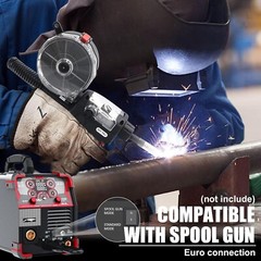 AWT MIG Welder, 200A, 110/220V 8 in 1 Aluminum Multi Process Welding Machine