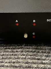 Electro Standards QuickSwitch 4186 Fiber Optic SC Duplex A/B/C Switch