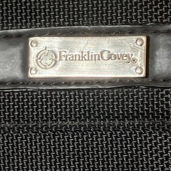 Franklin Covey Planner Binder Zippered 7 Ring Black 8 x 10.5 Organizer Business