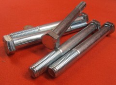 Grade 5 Zinc Cap Screw Bolt, Steel, PT, 3/4″-10 x 7.00″ Length, 5 Pcs
