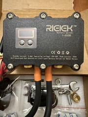 RIEIEK Automotive Battery Disconnect Switch Automatic Power Cut-Off, 500A 10-30V