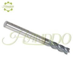 5 Pcs 3/16″ 4 Flute 2″ Overall Length Regular Carbide End Mill – TiALN COATED