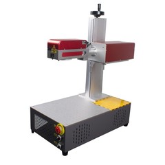 15W 355nm UV Laser Marking Machine Engraver S&A Chiller For Glass Wood Metal PVC