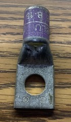 NOB Lot Of 3 Penn Union Compression Lugs BLU Purple Die B-15 4/0 CU