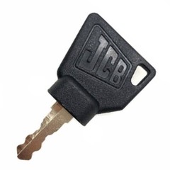 7 pc OEM Logo Heavy Equipment Key Set CAT Case Deere Hitachi JCB Pollak Komatsu