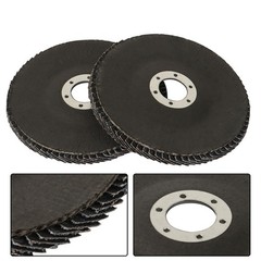 10× 5″ 125mm Premium Zirconia Flap Disc Grit40/ Wheel Angle Grinder Sanding Disk