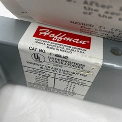 HOFFMAN F-66LN2 WIREWAY NIPPLE GRAY F66LN2, ISSUE NO: D-3930
