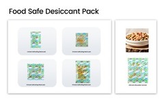 10 Gram Food Safe Desiccant Pack, Indicating Silica Gel Packet Moisture Absorber