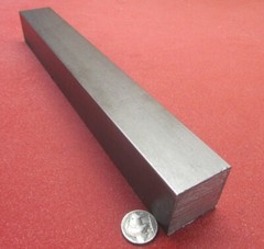 Square 4140 Alloy Steel Annealed Bars, 1 1/2″ x 1 1/2″ Wide x 12″ Length