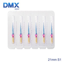 DMXDENT Dental Endo PT-Blue Root Canal Endodontic Niti Rotary Files 21/25/31MM