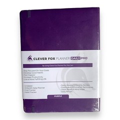 Clever Fox Planner Daily Pro Life Planner, Undated Daily Planner, Lasts 3 Months