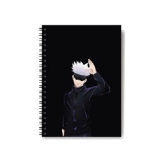 A5 Notebook Sidebind Anime Design Cardcover Book Lined Journal School Office