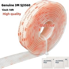 3M Dual Lock Reclosable Fasteners, Heavy Duty, Clear, TB3560/SJ3560