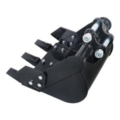 For 0.8-1.8 Ton Mini Excavator 400mm Trenching Bucket Attachment With Teeth US