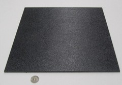 Black ABS Sheet 1/4″ (.236″) X 12″ X 12″ Haircell Textured One Side