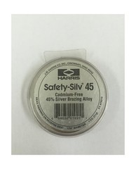Harris 4531 Safety Silv 45 Silver Brazing Alloy 1 t.o.