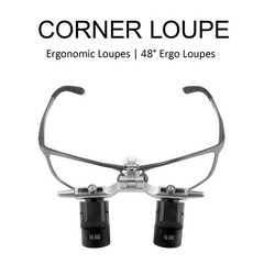 5X Dental Surgical Ergo Loupes Adjustable Working Distance Magnifying Glass US
