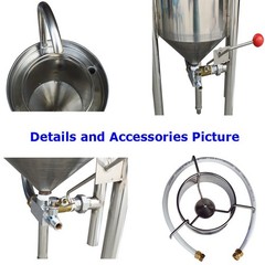 Commercial Rice Washer 44lbs/20kg Hydraulic Pressure Stainless Steel for Kitchen