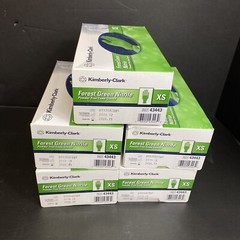 Kimberly-Clark Nitrile Gloves Extra Small 5 Boxes with 200 Gloves Each