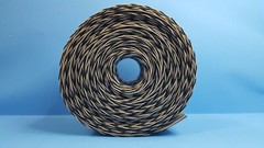 26ft Multi Color Braided Ribbon Cable, 60 Conductor, 1700160, 3M, Twisted Pair