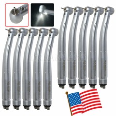 10 NSK Style DENTAL LED E-generator HIGH SPEED HANDPIECE 4-Hole PDM