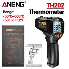 Infrared Thermometer LCD Digital Non-contact Laser IR Temperature Gun Temp Meter