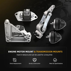 Engine Motor Mount Set Volvo S60 S80 V70 XC70 XC90 2.5T 01-06 30778951 30680750