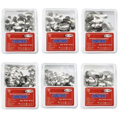 100 Pcs Dental Sectional Contoured Metal Matrices Refill Matrix Band 35um TOR VM