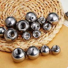 Stainless Steel Balls With Female Threaded Hole Ball Knob Nuts Ø5mm-40mm M2-M20