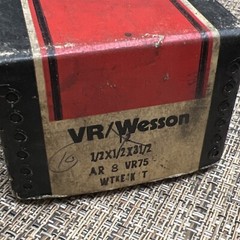 USA~VR/Wesson E-10 Gr:C5 5/8”x 4”Carbide Tipped Single Point Metal Lathe Bit NOS