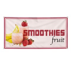 Vinyl Banner Multiple Sizes Smoothies Fruit Restaurant Cafe Bar Food & Beverage