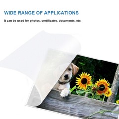 Clear Thermal Laminating Pouches, 100-Pack, 9 x 11.5 in, Letter Size, 3 mil
