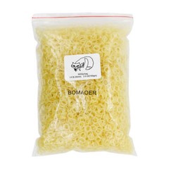 1 Bag 5000pcs Bulk Pack Dental Orthodontic Elastic Bands, Size 1/4″ Fox (3.5oz)